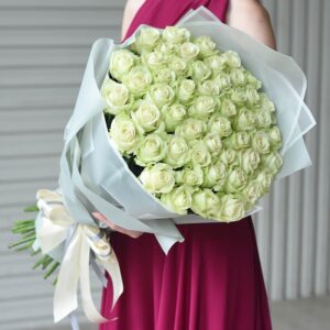 51 белая роза