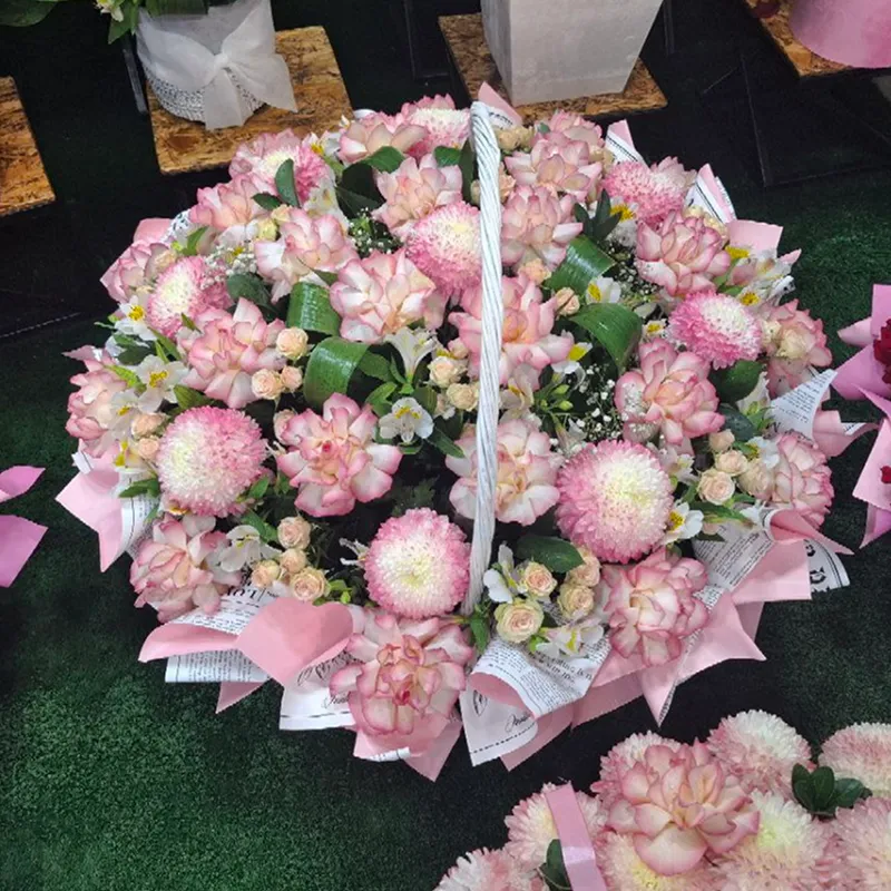 💜 Букет «Розовый рай XXL»