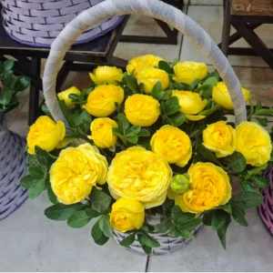 💛 Букет «Солнечная корзина»